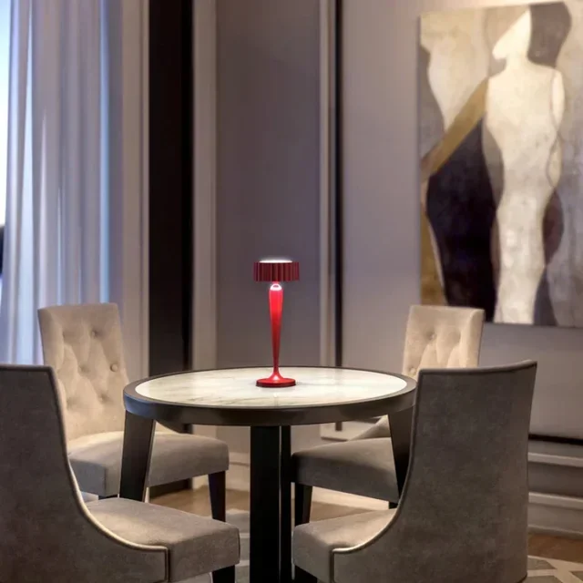 Lampada da Tavolo LED Touch Twiggy - Rossa