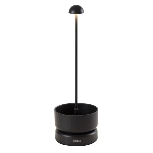 LED Touch Bedside Lamp - Black Basketball Design