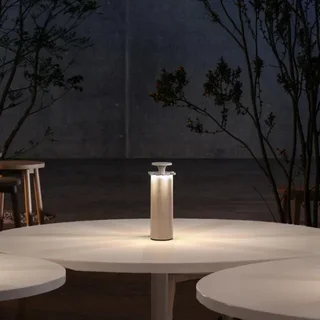 Lampada da Tavolo Touch LED - Effetto Fuochi d'Artificio Bianco