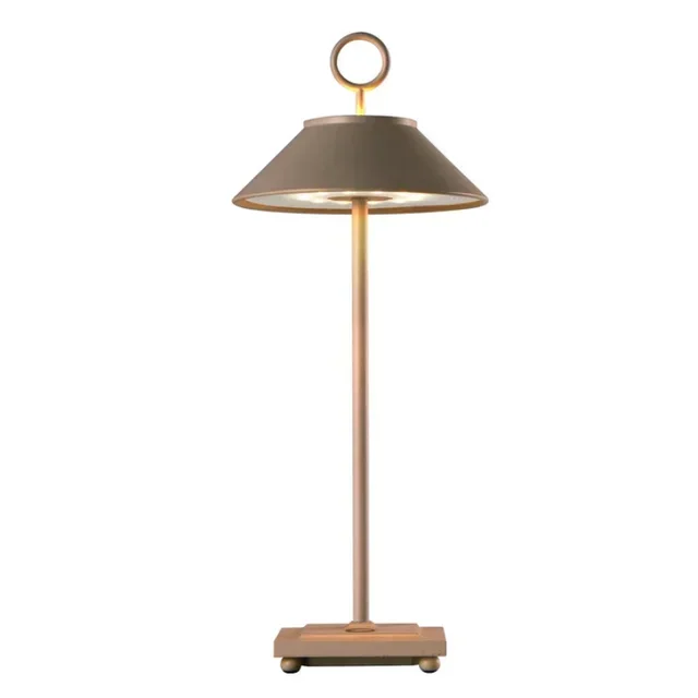 LED Touch Bedside Lamp - Bronze Finish Marsh Style