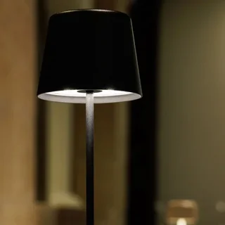 Black LED Desk Lamp 21 cm Height - Modern Lighting