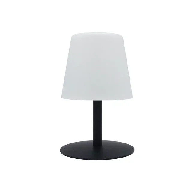 Lampada da Comodino LED Nera - Design Compatto