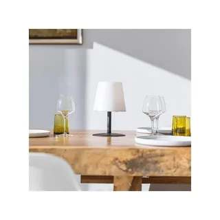 Lampada da Comodino LED Nera - Design Compatto