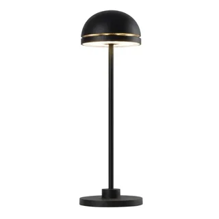 LED Touch Table Lamp - Double Black Glass