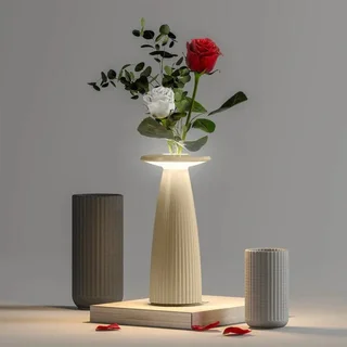 Lampe de Chevet Tactile LED Flora Mini - Finition Sable
