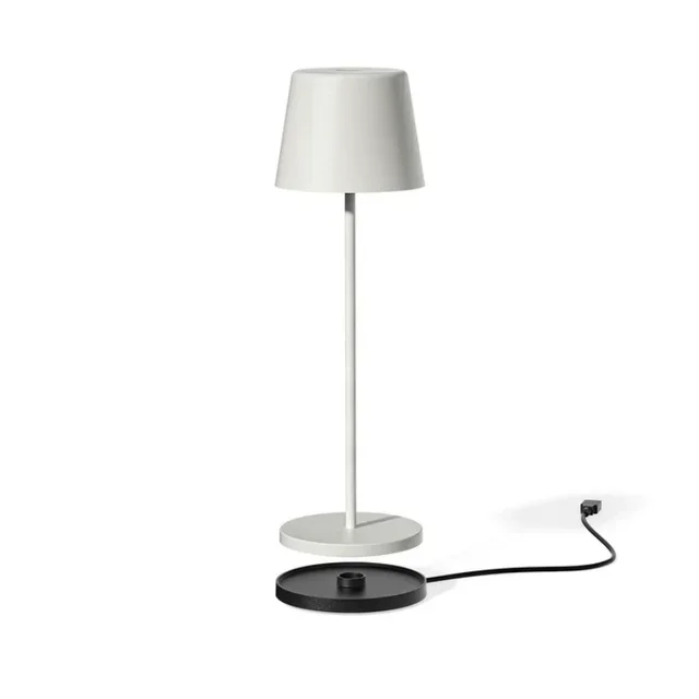 Lampada da Tavolo Touch LED Kelly - Finitura Bianca
