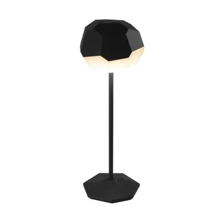 Stone Black LED Touch Table Lamp - Touch Control