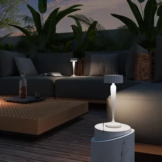 Lámpara de Mesa Táctil LED Twiggy - Blanco