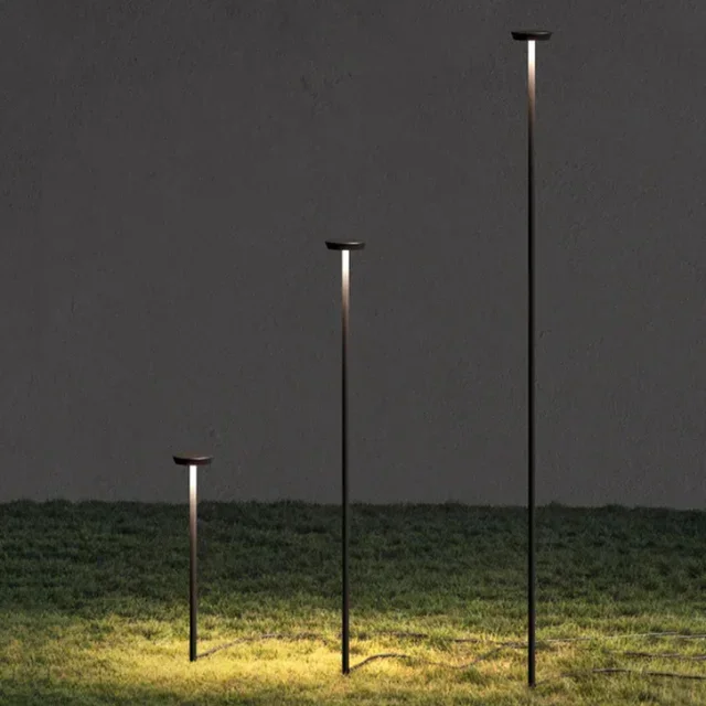 Solar Lamp Post Pin Mini Outdoor Garden Lighting