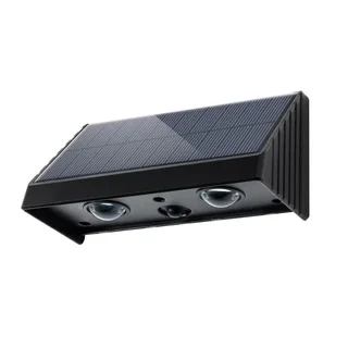 Set of 4 Kyla Solar Wall Lamps Outdoor Lighting