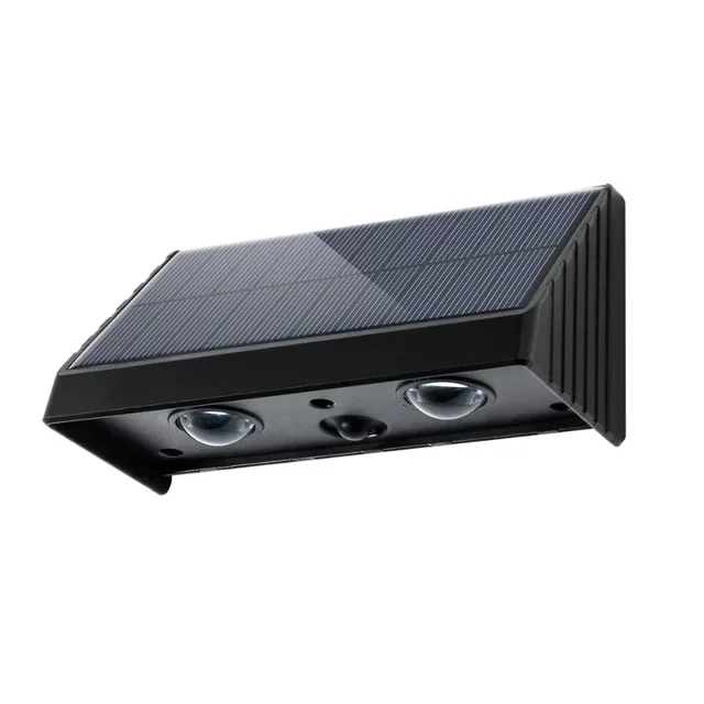 Set of 4 Kyla Solar Wall Lamps Outdoor Lighting