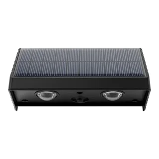 Set of 4 Kyla Solar Wall Lamps Outdoor Lighting