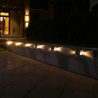 Twily Solar Wall Light Outdoor - Pack of 4 Units