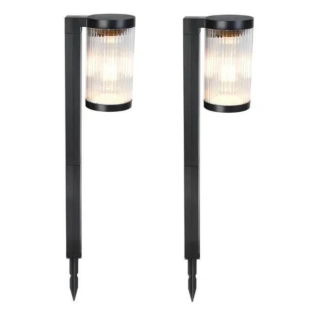 2er-Set Beamlit Solarleuchten Außen-LED-Beleuchtung