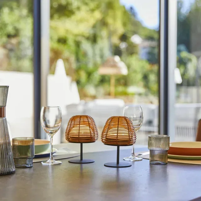 Lampe de Table LED - Twins Bohème - Lot de 2