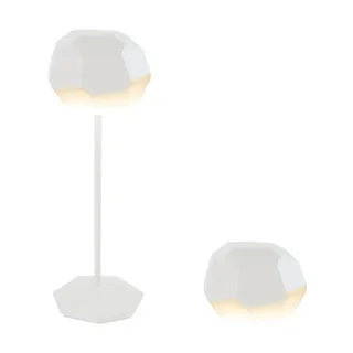 Lâmpada Tátil LED Stone Branco - Iluminação de Mesa