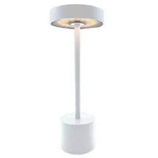 Touch Table Lamp Aluminum - Roby White