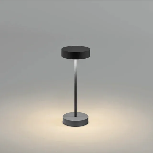 Standy Mini LED Touch Bedside Lamp - Black Finish