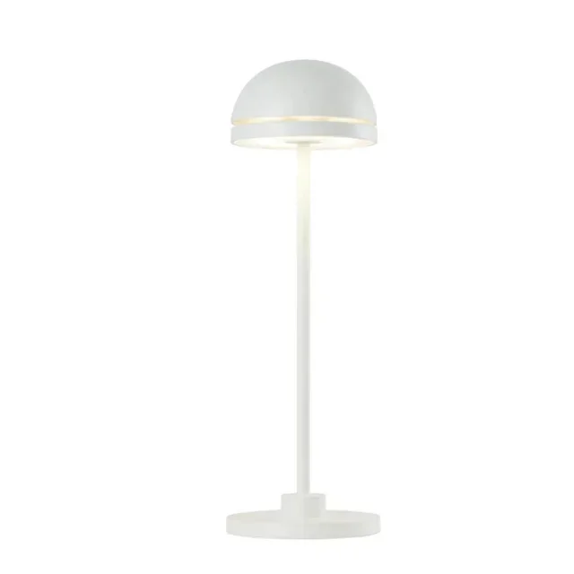 Lampada da Comodino Touch LED - Design Duplo Cup Bianco