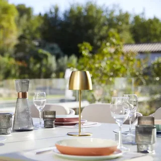 Lampe Tactile de Table à LED Orlum - Commande Tactile