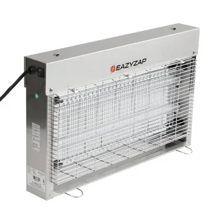 LED Insect Killer Lamp 14W - Brushed Stainless Steel Housing