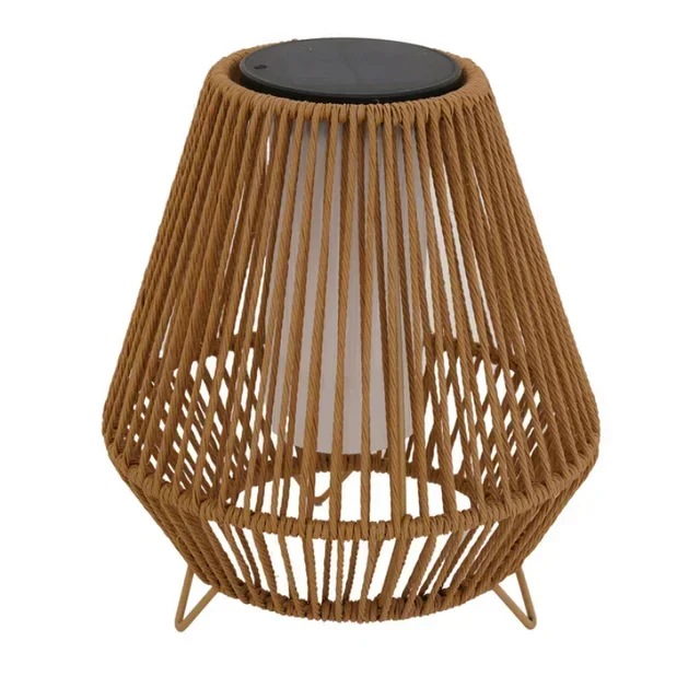 Outdoor Rattan Solar Lamp 35 cm - Salomea