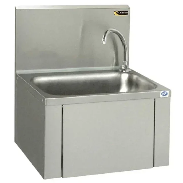 Knee-Operated Hand Wash Basin - Contactless