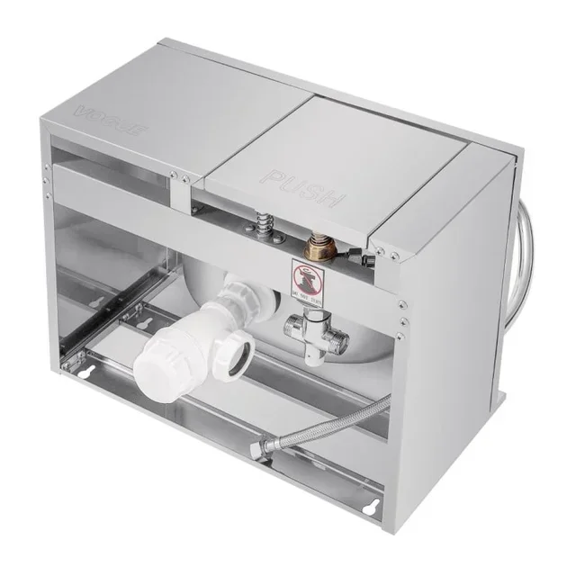 Lavamani a Comando Ginocchio - L 440 x P 345 mm