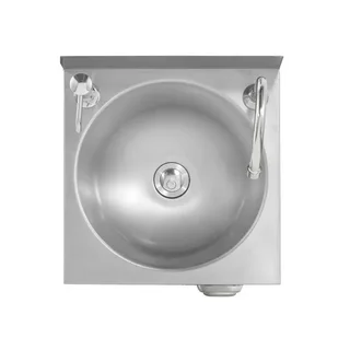 Lava-Mãos em Aço Inoxidável com Acionamento por Joelho