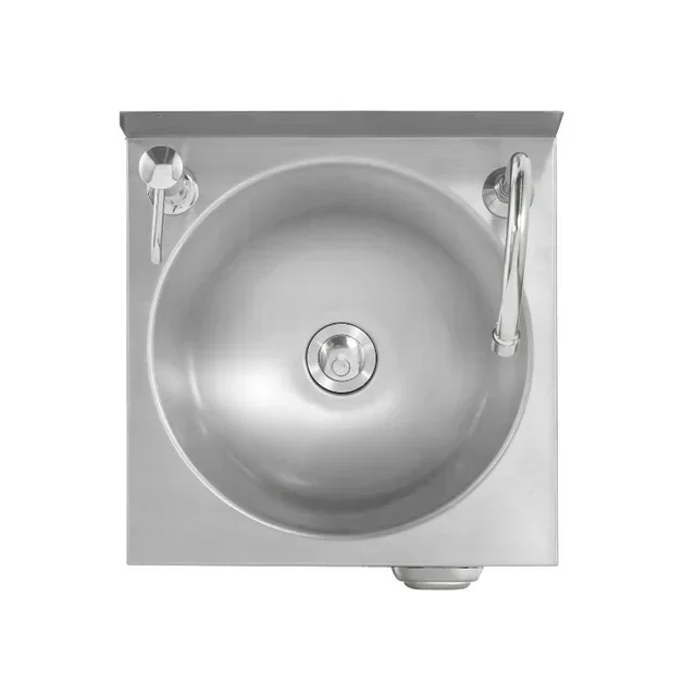 Lava-Mãos em Aço Inoxidável com Acionamento por Joelho