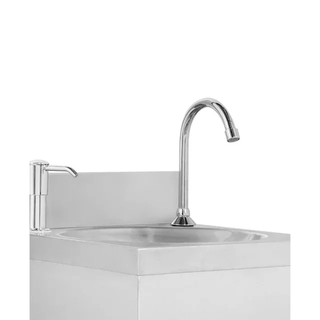 Stainless Steel Hand Wash Sink with Knee Operation