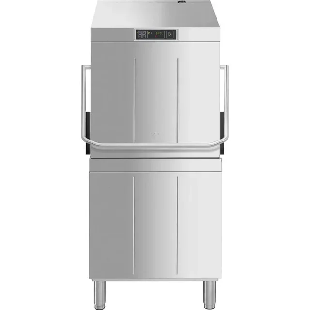 Professional Hood Dishwasher Easyline 60x50 cm with Detergent Dispenser, Booster Pump and Drain Pump