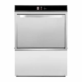 Professional Dishwasher 50x50 cm with Integrated Detergent Dispenser and Rinse Aid