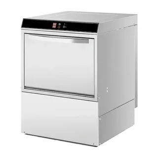 Professional Dishwasher 50x50 cm with Integrated Detergent Dispenser and Rinse Aid