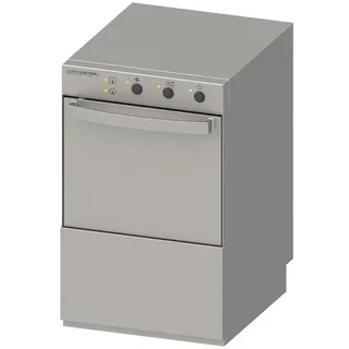 Industrial Dishwasher 50x50 cm with Integrated Detergent and Rinse Aid Dispenser + Drain Pump - Refurbished