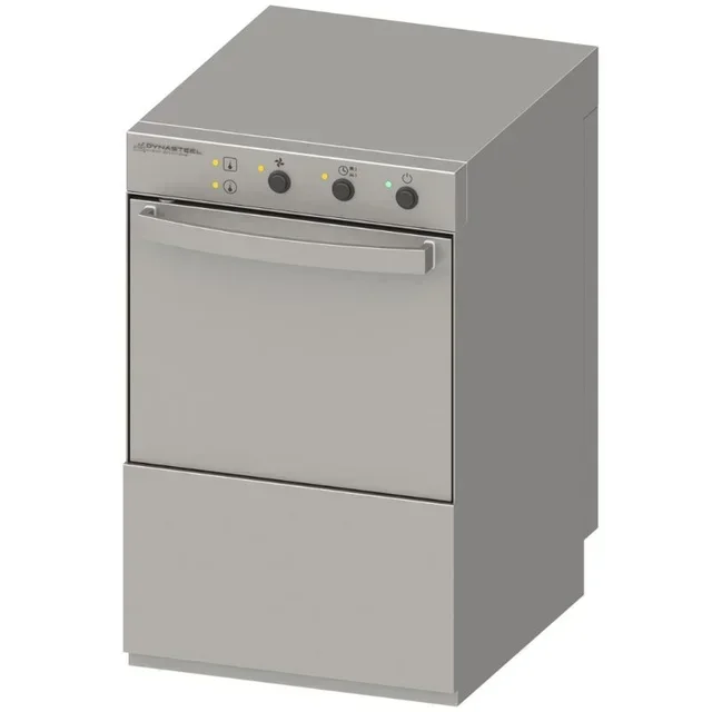 Industrial Dishwasher 50x50 cm with Integrated Detergent and Rinse Aid Dispenser + Drain Pump - Refurbished