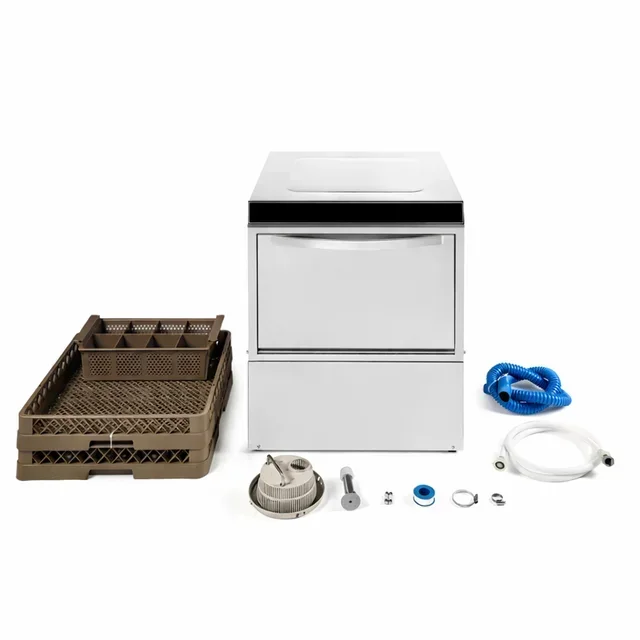 Lava-Louças Profissional com Bomba de Drenagem Integrada e Dosador de Sabão/Abrilhantador - Cesto 50x50 cm - Recondicionado