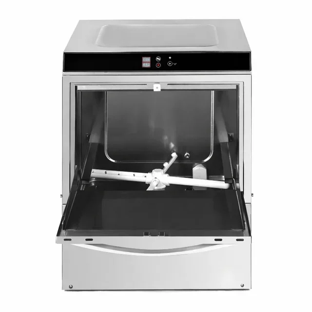 Lava-Louças Profissional com Bomba de Drenagem Integrada e Dosador de Sabão/Abrilhantador - Cesto 50x50 cm - Recondicionado