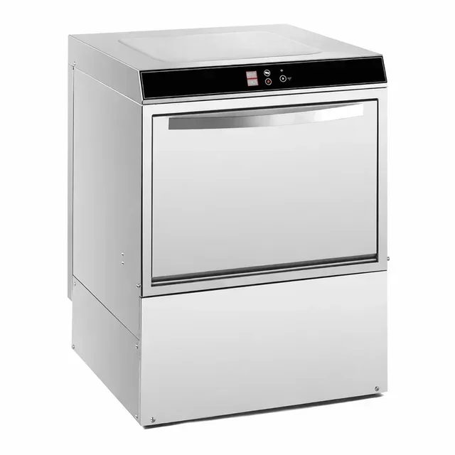 Professional Dishwasher with Integrated Drain Pump & Detergent/Rinse Aid Dispenser - 50x50 cm Rack - Refurbished