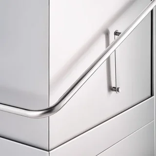 Lava-Louças Profissional com Capuz 50x50 cm com Dosador de Detergente Integrado e Sistema de Bomba Dupla