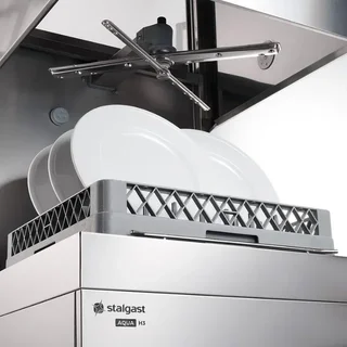 Professioneller Haubenspülmaschine Digital 50x50cm mit automatischem Dosiersystem