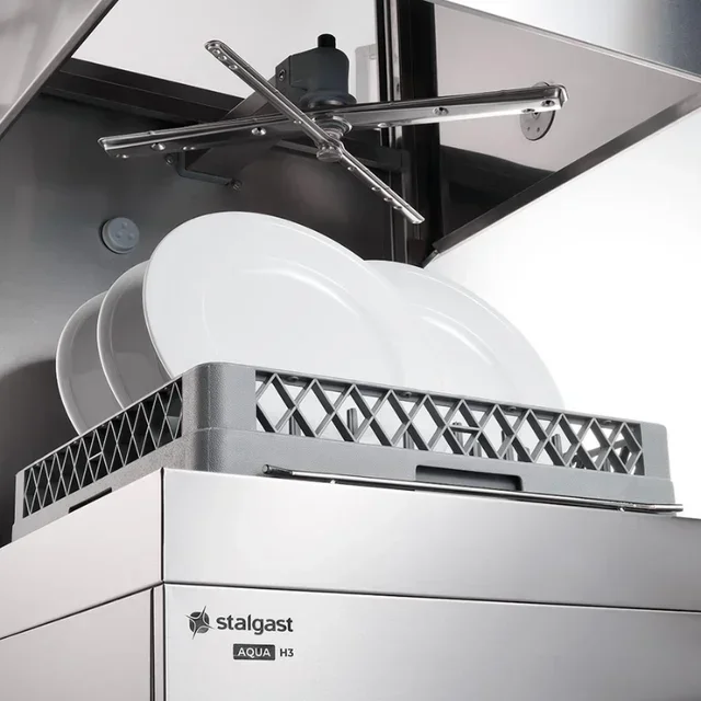 Professioneller Haubenspülmaschine Digital 50x50cm mit automatischem Dosiersystem