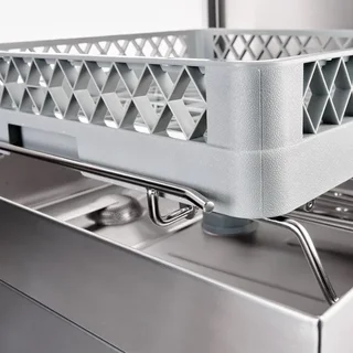 Professioneller Haubenspülmaschine Digital 50x50cm mit automatischem Dosiersystem