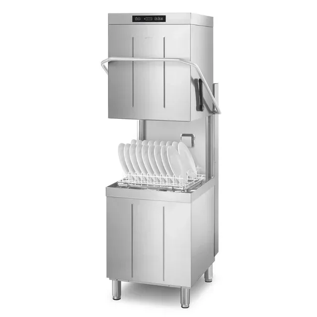 Professional hood dishwasher Ecoline 50x50 cm - Electronic control