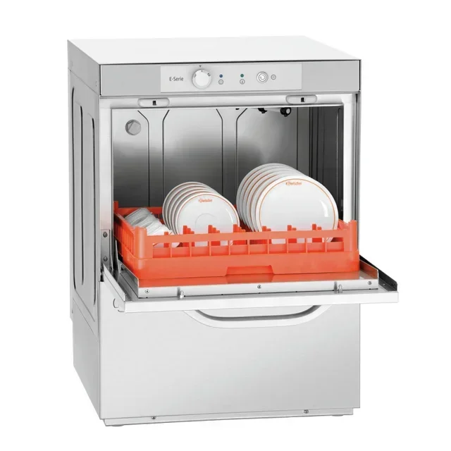 Lave-Vaisselle Professionnel avec Pompe d'Évacuation et Système de Dosage - Encastrement 50 x 50 cm