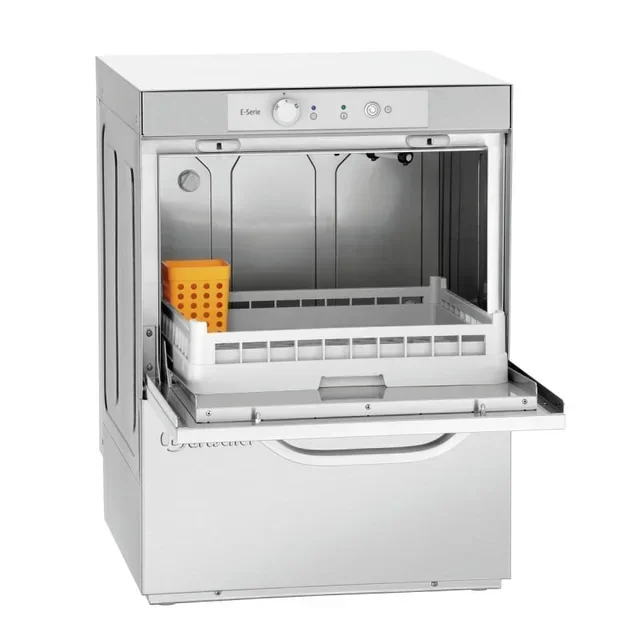 Lave-Vaisselle Professionnel avec Pompe d'Évacuation et Système de Dosage - Encastrement 50 x 50 cm