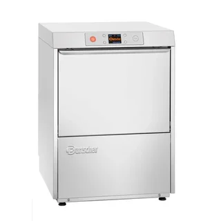 Lavastoviglie Professionale con Pompa di Scarico Integrata e Sistema di Dosaggio Automatico - Formato Quadrato 50x50 cm