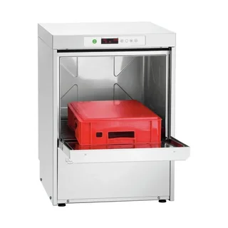 Máquina de Lavar Louça Profissional com Bomba de Drenagem, Amaciador de Água e Dispensador de Detergente Integrado - Formato 50x50 cm