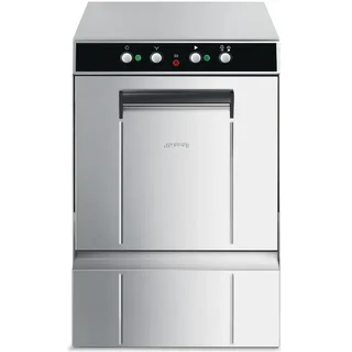 Ecoline Mechanical Glass Washer 40x40 cm with Drain Pump, Integrated Detergent Dispenser and Rinse Aid