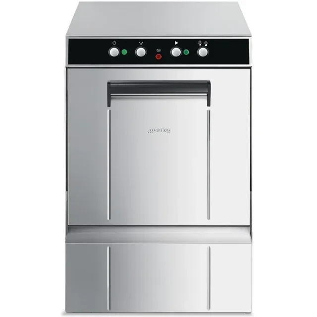 Ecoline Mechanical Glass Washer 40x40 cm with Drain Pump, Integrated Detergent Dispenser and Rinse Aid